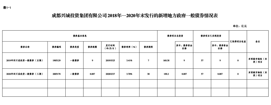 开云手机官方网站（中国）官方网站-2018年—2020年末发行的新增地方政府一般债券情况表